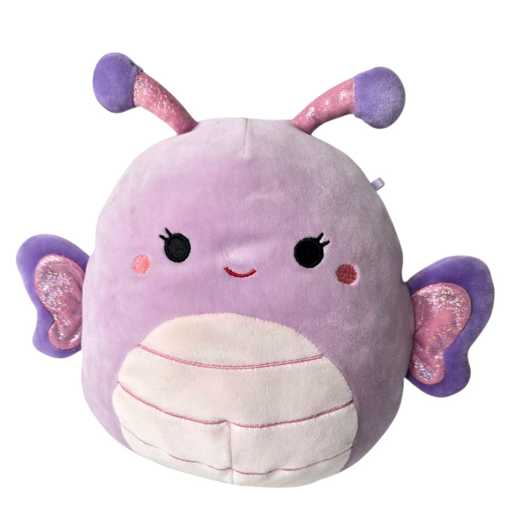 Squishmallows Brenda Butterfly 8" Kawaii Whimsical Bug Plush Adventure Squad